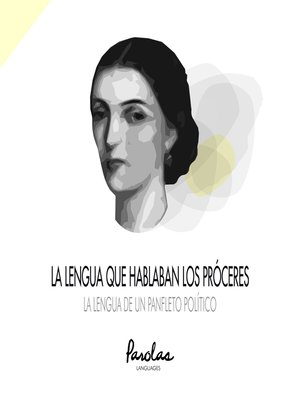 cover image of La lengua de un panfleto político